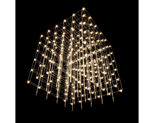 Подвесная люстра O-LUCE Cosmic Glass ячейка 15*15 см 1094011-6