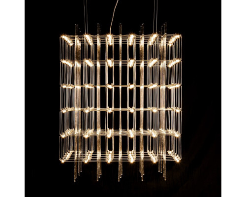 Подвесная люстра O-LUCE Cosmic Glass ячейка 15*15 см 1094011-6