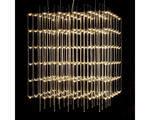 Подвесная люстра O-LUCE Cosmic Glass ячейка 15*15 см 1094011-6