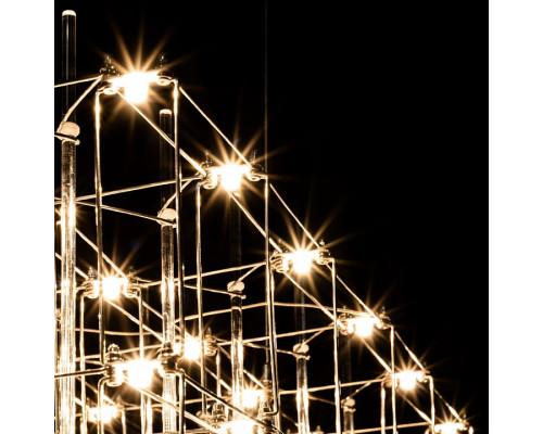 Подвесная люстра O-LUCE Cosmic Glass ячейка 15*15 см 1094011-6