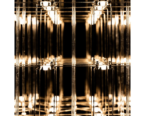 Подвесная люстра O-LUCE Cosmic Glass ячейка 15*15 см 1094011-6