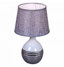 Настольная лампа декоративная 01934 01934-0.7-01 WH GY SL