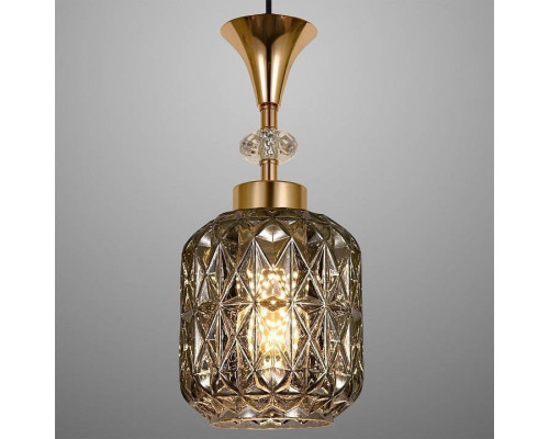 Подвесная люстра Reluce 02003-0.9-09 SMOKE