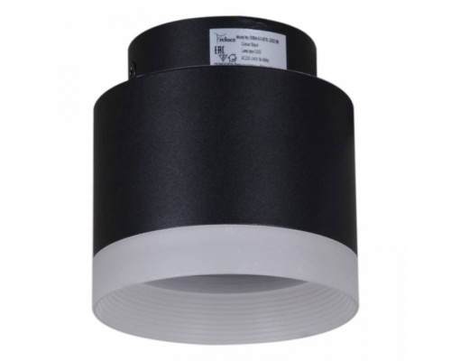 Накладной светильник Reluce Technical 53004 53004-9.5-001IL GX53+LED3W BK