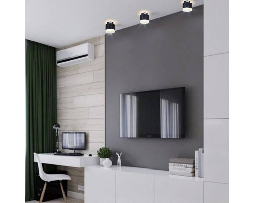 Накладной светильник Reluce Technical 53004 53004-9.5-001IL GX53+LED3W BK