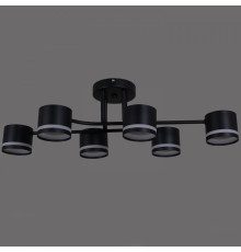 Люстра на штанге De Markt Сити 6xGX53 черный 77730-0.3-06 GX53 BK