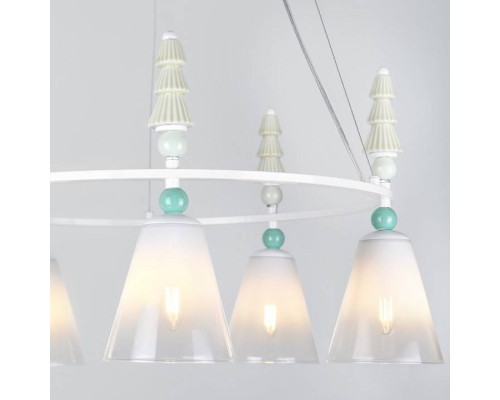 Подвесная люстра Rivoli Cataleya 6хE14 40 Вт Б0066494