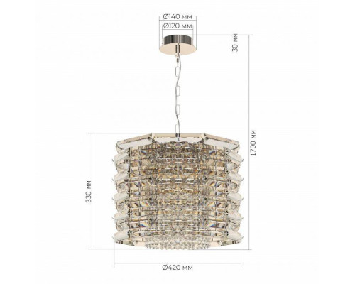Подвесной светильник ST-Luce STROZZI SL6137.103.08