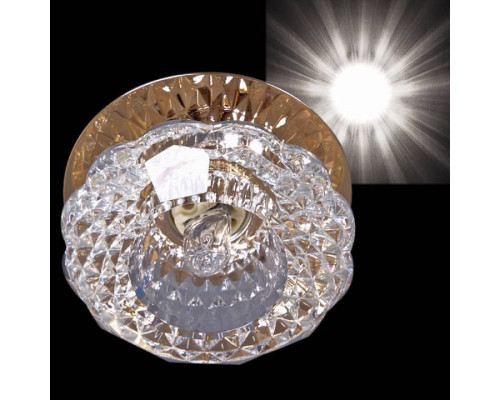 Встраиваемый светильник Sneha  7299/H-S G9 GD