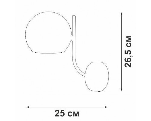 Бра Vitaluce V39570 V39570-8/1A