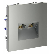 Розетка двойная Ethernet RJ-45 без рамки Voltum S70 VLS060205