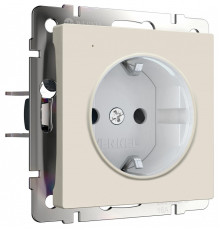 Розетка с заземлением с подсветкой, без рамки Werkel DBQ29 W1171462