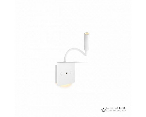 Бра с полкой iLedex Support 7031C WH