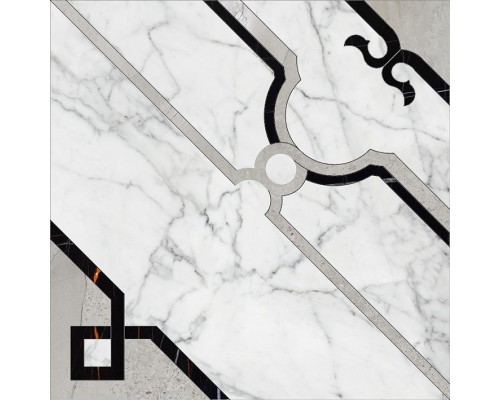 Marble Trend K-1000/MR/d01-cut/60x60 Carrara