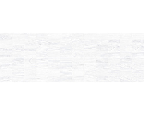 Zen Декор мозаичный белый MM60070 20х60