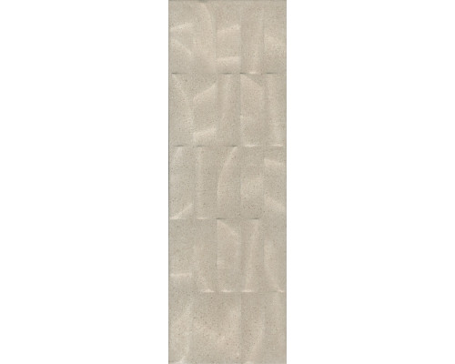 Безана Плитка настенная бежевая структура обрезной 12153R 25х75