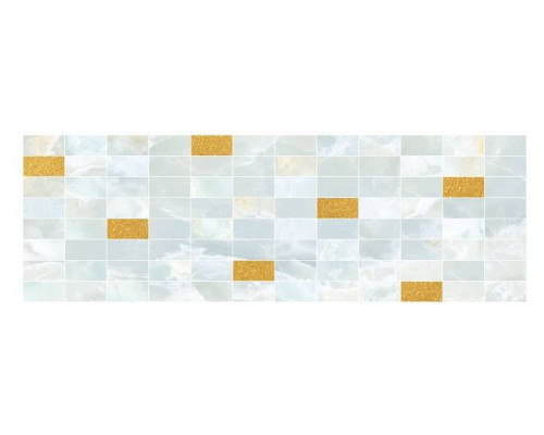 Eden Декор мозаичный светло-голубой золото MM60156 20х60