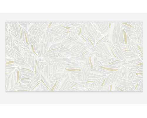 York Декор листья серо-бежевый 04-01-1-18-03-07-4137-3 30x60