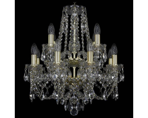Подвесная люстра Bohemia Art Classic 11.21 11.21.8+4.165.2d.Gd.Sp