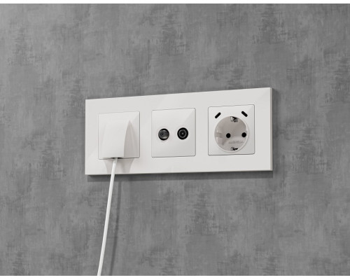 Розетка для вывод кабеля без рамки Ambrella Volt MA MA115810