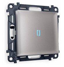 Выключатель проходной одноклавишный с подсветкой Ambrella Volt Quant MA502040