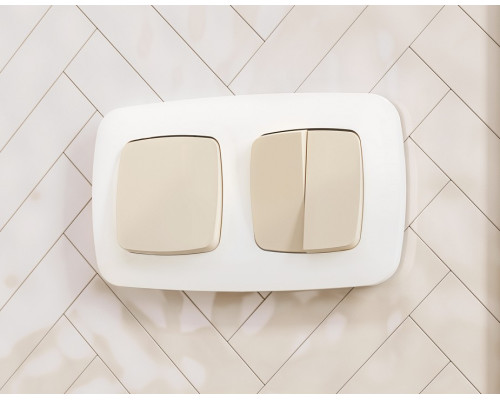 Клавиши для выключателя двухклавишного Ambrella Volt Quant OP3230