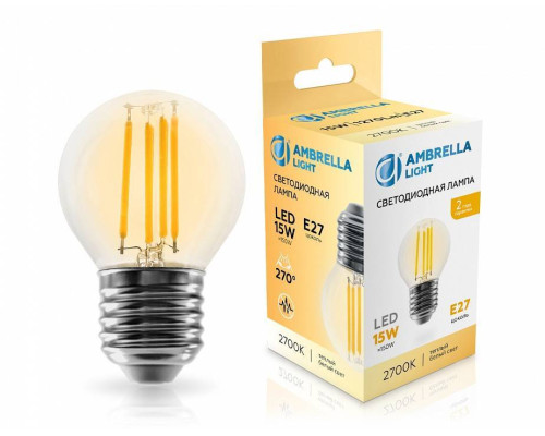 Лампа светодиодная Ambrella Light G45 451523