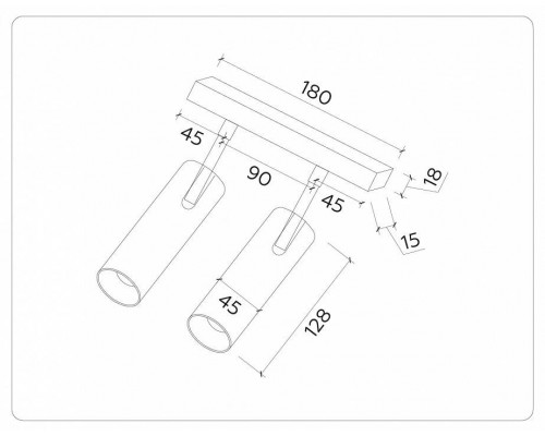 Светильник на штанге Ambrella Light GL GL3901