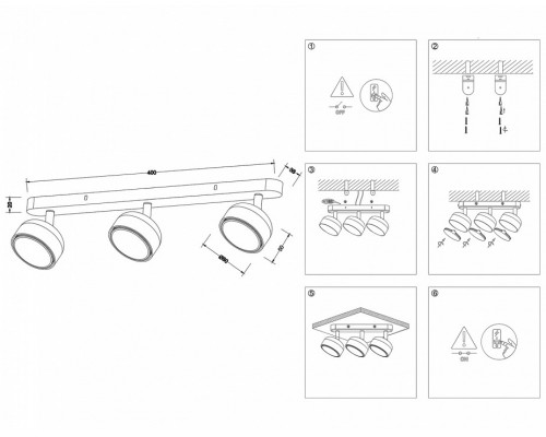 Спот Ambrella Light TN TN71018