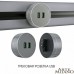 Розетка 2xUSB на треке Arte Milano Am-track-sockets 380011TS/USBx2 Grey