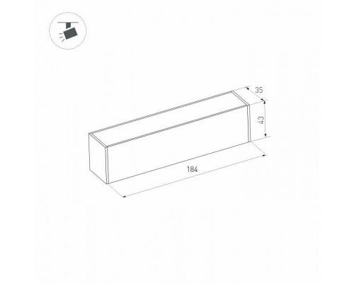 Встраиваемый светильник Arlight MAG-45 034028