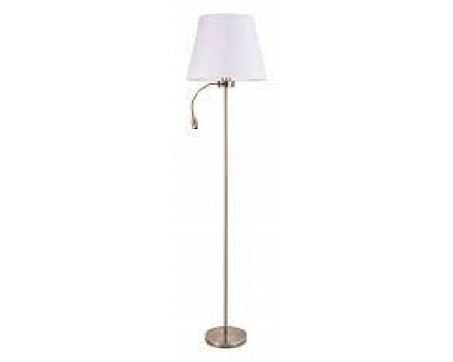 Торшер с подсветкой Arte Lamp Elba A2581PN-2AB