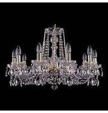 Подвесная люстра Bohemia Ivele Crystal 1402 1402/10/240/G