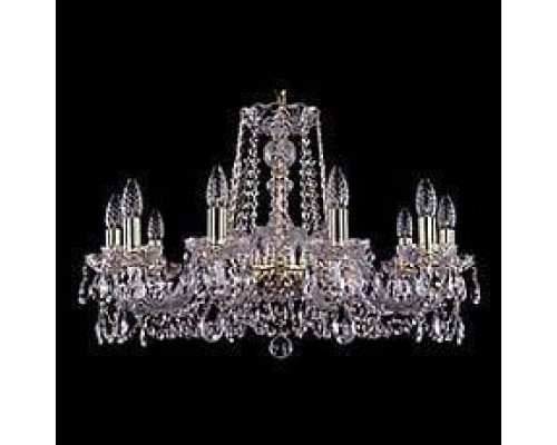 Подвесная люстра Bohemia Ivele Crystal 1402 1402/10/240/G
