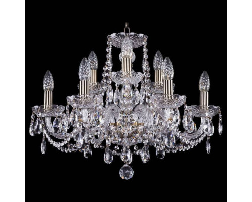 Подвесная люстра Bohemia Ivele Crystal 1402 1402/6_3/195/Pa