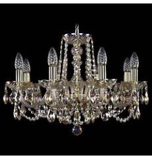 Подвесная люстра Bohemia Ivele Crystal 1402 1402/8/195/G/M701