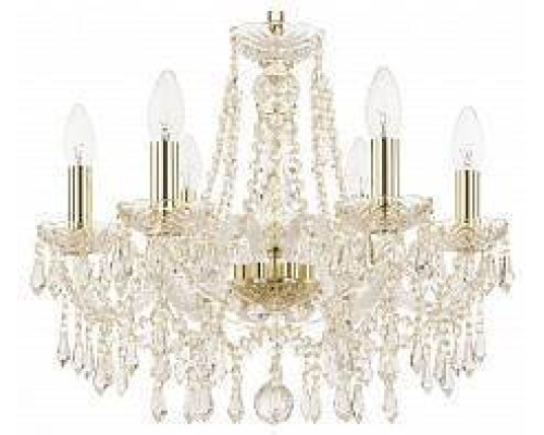 Подвесная люстра Bohemia Ivele Crystal 1403 1403/6/160/G