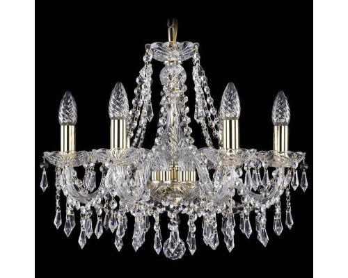 Подвесная люстра Bohemia Ivele Crystal 1403 1403/6/160/G