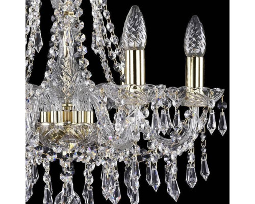 Подвесная люстра Bohemia Ivele Crystal 1403 1403/6/160/G