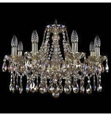 Подвесная люстра Bohemia Ivele Crystal 1413 1413/8/200/G/M701