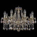 Подвесная люстра Bohemia Ivele Crystal 1413 1413/8/200/G/M701