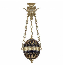 Подвесной светильник Bohemia Ivele Crystal 7100 71000P/20 G Amber-Blue/H-1I Y8