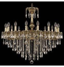 Подвесная люстра Bohemia Ivele Crystal 7502 75102/16/300 B GB