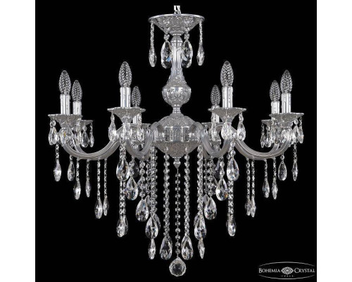 Подвесная люстра Bohemia Ivele Crystal AL7801 AL78101/8/250 B CG