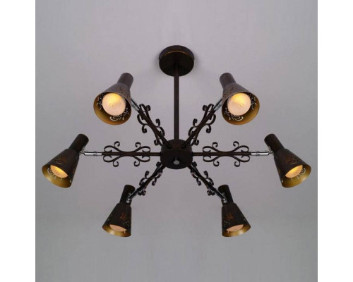 Люстра на штанге Citilux Дункан 6хE27 CL529161