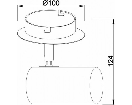 Накладной светильник Deko-Light Indi 348085