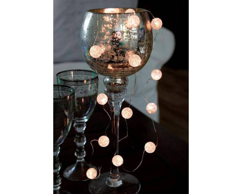 Гирлянда Нить Eglo Dew Drop 20LED на батарейках 411068