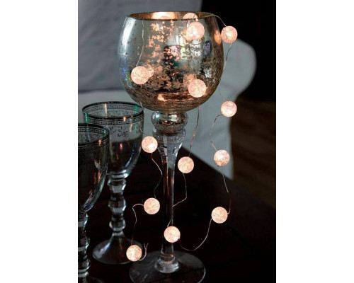 Гирлянда Нить Eglo Dew Drop 20LED на батарейках 411068