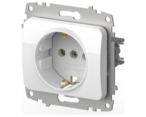 Розетка с заземлением, без рамки Elbi Eleсtriс Jazz 607-010200-217