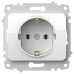 Розетка с заземлением, без рамки Elbi Eleсtriс Jazz 607-010200-217